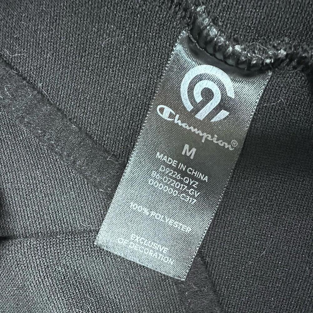 Champion Hoodie Men’s Gray Black Long Sleeve Full Zip Size Medium - Picture 11 of 11